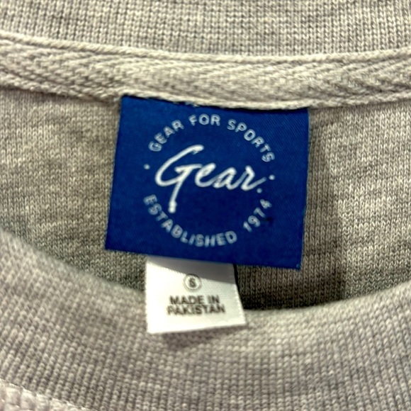 Men’s Gear light gray sweatshirt Size Small - Picture 2 of 8
